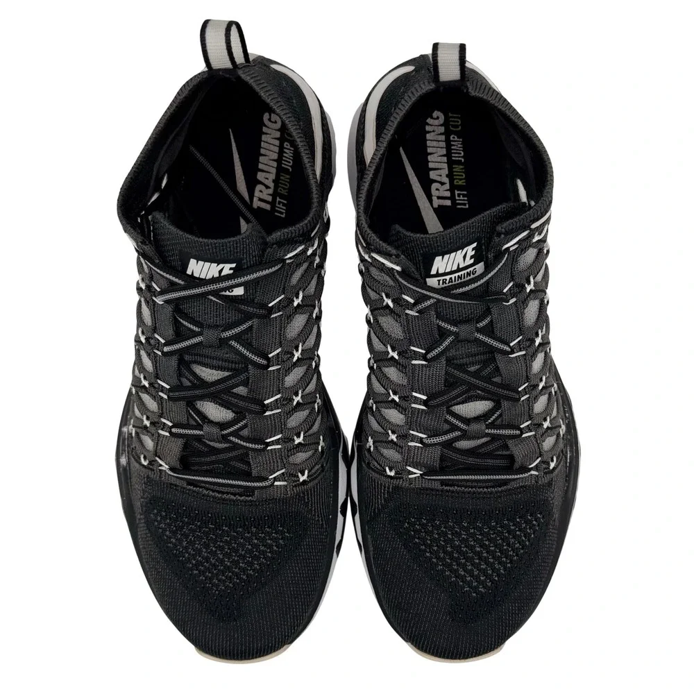 Nike Train Ultrafast Flyknit Flex Speed Training Shoes Mens 11 Black 843694-010